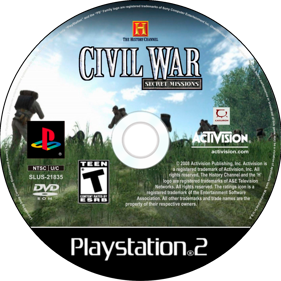 The History Channel: Civil War: Secret Missions - Disc (North America) - 1500x1500