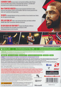 NBA 2K18 - Box - Back (Germany) - 1200x1703