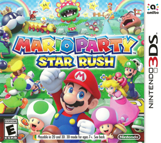 Mario Party: Star Rush - Box - Front (North America) - 1400x1246