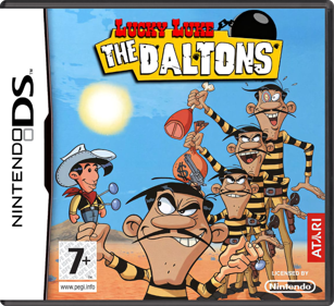 Lucky Luke: The Daltons - Box - Front - Reconstructed (Europe) - 774x708