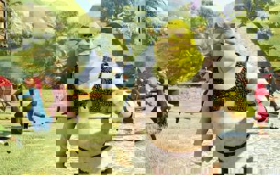 Shrek: Fairy Tale Freakdown - Fanart - Background (World) - 2560x1600