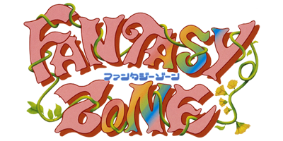 Sega Ages 2500 Series Vol. 3: Fantasy Zone - Clear Logo (Japan) - 600x300