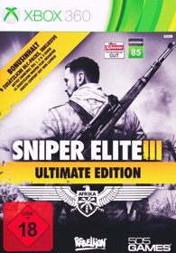 Sniper Elite III: Ultimate Edition - Box - Front (Germany) - 600x862