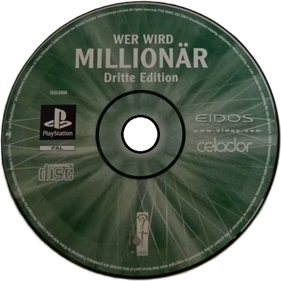 Who Wants to be a Millionaire: 3rd Edition - Disc (Germany) - 600x600