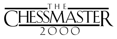 The Chessmaster 2000 - Clear Logo (North America) - 2400x809