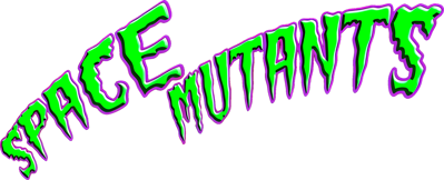 Space Mutants - Clear Logo (World) - 1478x600