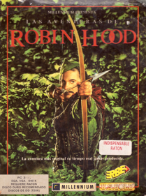 The Adventures of Robin Hood - Box - Front (Spain) - 1802x2419
