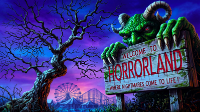Goosebumps: HorrorLand - Fanart - Background (World) - 1920x1072