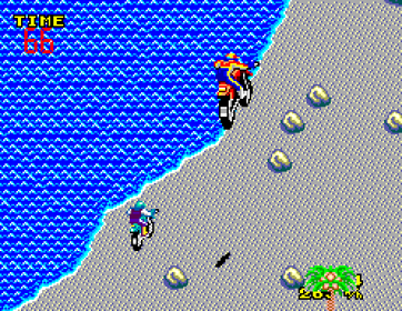 Enduro Racer - Screenshot - Gameplay (Japan) - 496x384