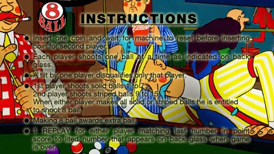 8 Ball - Arcade - Controls Information (World) - 1920x1080