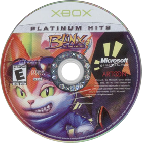 Blinx: The Time Sweeper - Disc (North America) - 652x654
