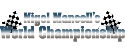 Nigel Mansell's World Championship Racing - Clear Logo (Germany) - 2459x1076