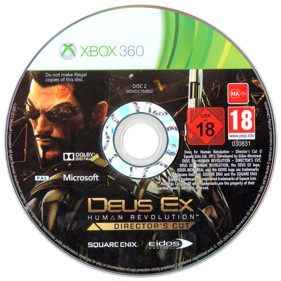Deus Ex: Human Revolution Director's Cut - Disc (Europe) - 900x900