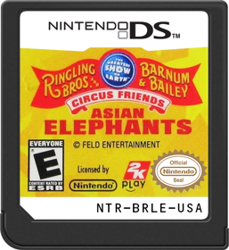 Ringling Bros. and Barnum & Bailey: Circus Friends: Asian Elephants - Cart - Front (North America) - 517x564