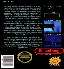 The Legend of Zelda: Winter Solstice - Box - Back (World) - 1102x1200