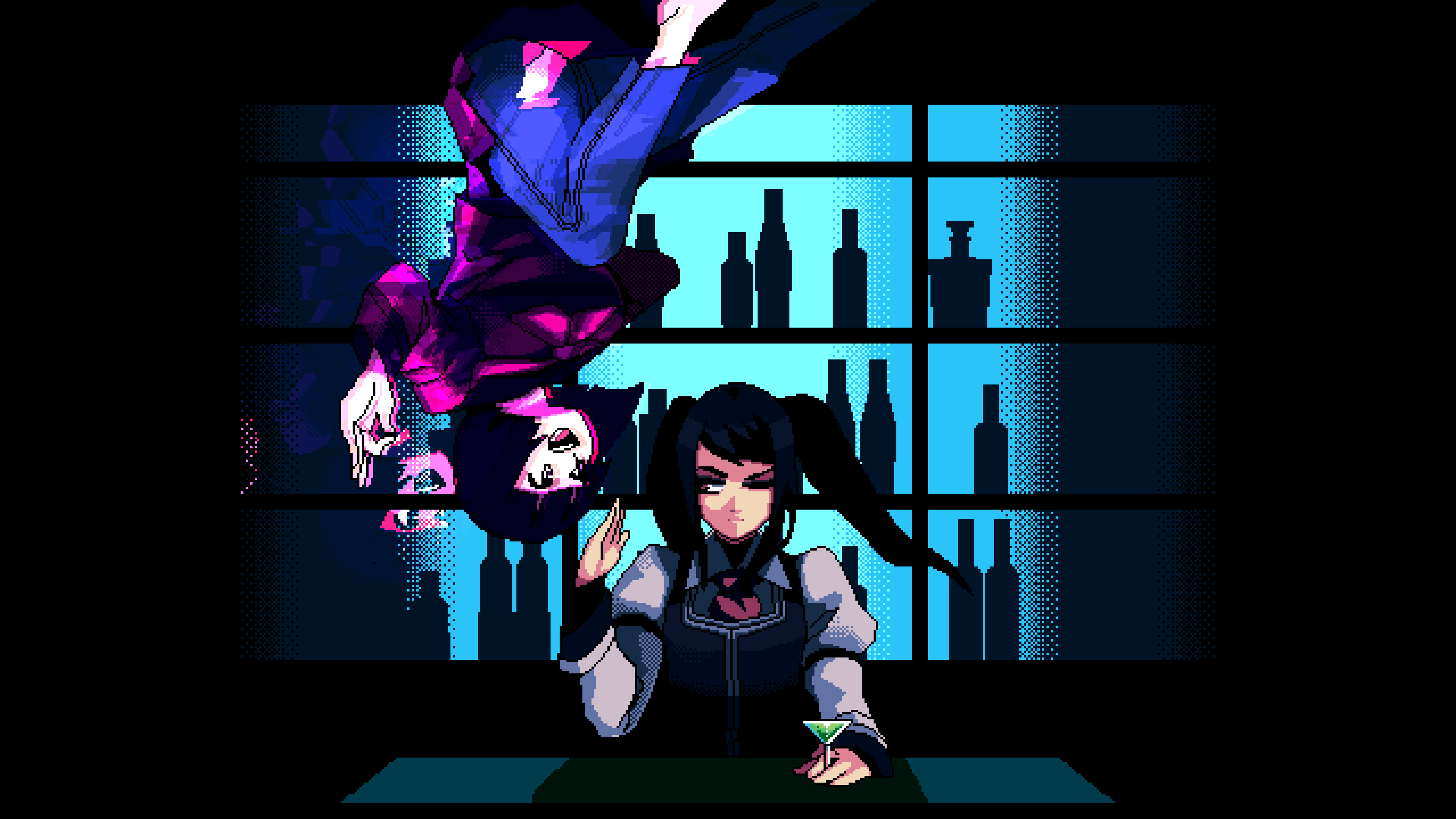 Illustration of VA-11 Hall-A: Cyberpunk Bartender Action