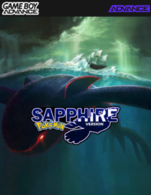 Pokémon Sapphire Version - Poster (North America) - 500x646