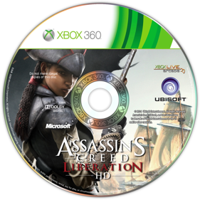 Assassin's Creed: Liberation HD - Fanart - Disc (World) - 1459x1459