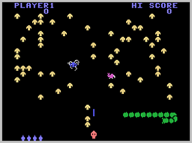 Centipede - Screenshot - Gameplay (North America) - 256x192