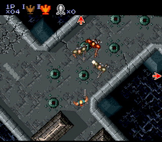 Contra III: The Alien Wars - Screenshot - Gameplay (North America) - 256x224