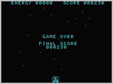 Ozma Wars - Screenshot - Game Over (World) - 256x192