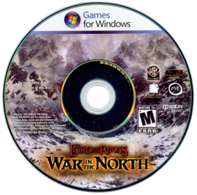 The Lord of the Rings: War in the North - Disc (North America) - 502x497