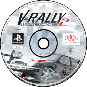 Need for Speed: V-Rally 2 - Disc (Europe) - 1500x1500