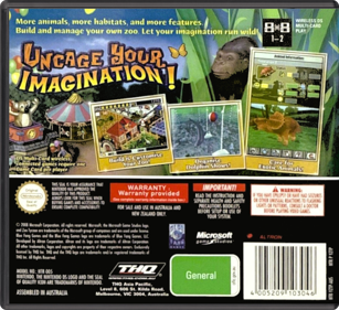 Zoo Tycoon 2 DS - Box - Back - Reconstructed (Australia) - 774x708