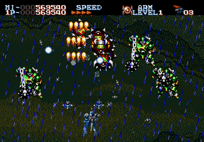 Robo Aleste - Screenshot - Gameplay (World) - 640x448