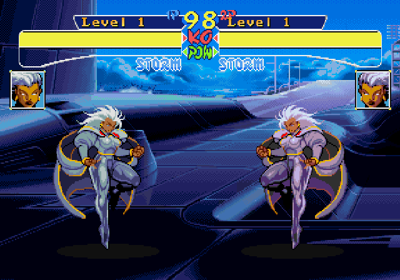 X-Men: Children of the Atom - Screenshot - Gameplay (World) - 640x448