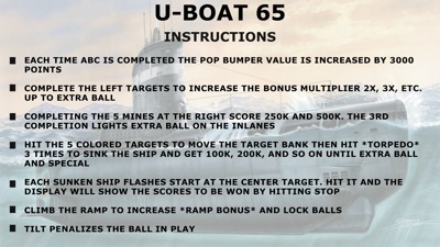 U-Boat 65 - Arcade - Controls Information (World) - 1920x1080