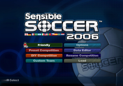 Sensible Soccer 2006 - Screenshot - Game Select (Europe) - 639x448