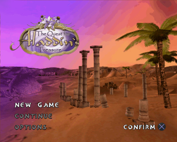 The Quest for Aladdin's Treasure - Screenshot - Game Select (Europe) - 640x512