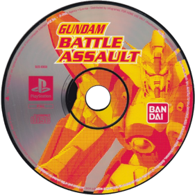 Gundam Battle Assault - Disc (Europe) - 600x600