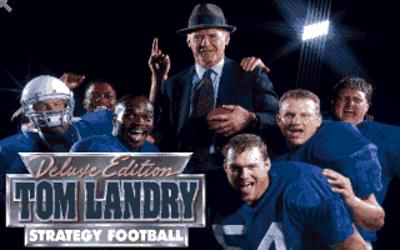 Tom Landry Strategy Football: Deluxe Edition - Screenshot - Game Title (North America) - 320x200