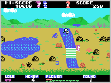 Girl's Garden - Screenshot - Gameplay (World) - 256x192