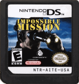 Impossible Mission - Cart - Front (North America) - 1135x1197