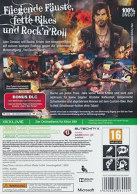 Ride to Hell: Retribution - Box - Back (Germany) - 904x1277