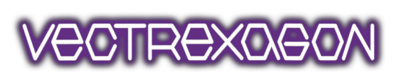 Vectrexagon - Clear Logo (World) - 2479x501