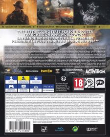 Call of Duty: WWII - Box - Back (Europe) - 643x800