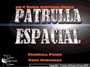 Patrulla Espacial - Screenshot - Game Title (Spain) - 640x480