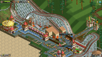 RollerCoaster Tycoon Classic - Screenshot - Gameplay (North America) - 1200x675