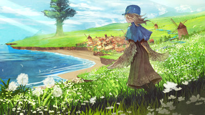 Upwards, Rain! The Post Office of Farewells - Fanart - Background (World) - 1920x1080
