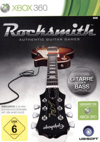 Rocksmith: Authentic Guitar Games - Box - Front (Germany) - 600x847