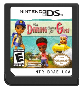 The Daring Game for Girls - Cart - Front (North America) - 571x600