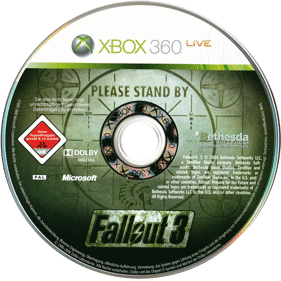 Fallout 3 - Disc (Germany) - 2854x2854