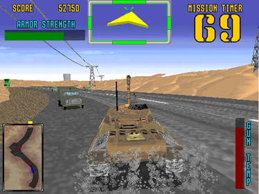 Desert Tank - Screenshot - Gameplay (World) - 640x480