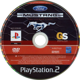 Ford Mustang: The Legend Lives - Disc (Oceania) - 756x759