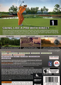 Tiger Woods PGA Tour 13 - Box - Back (North America) - 800x1123