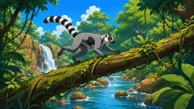 Zoboomafoo: Leapin' Lemurs - Fanart - Background (North America) - 1920x1080